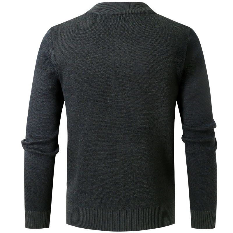 Men's Loose Plaid Casual Sweater