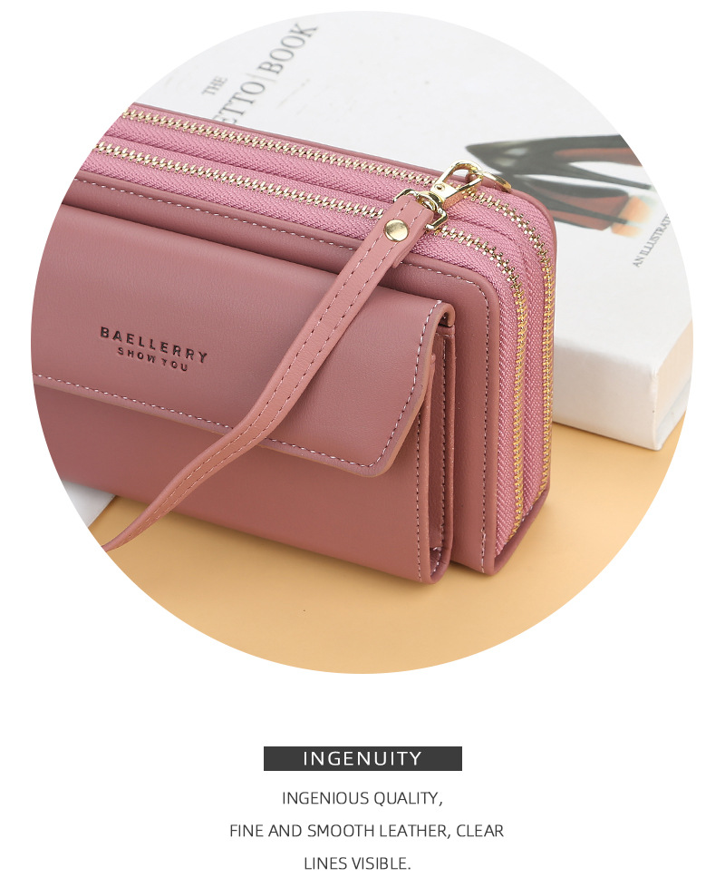Ladies Long Wallet Korean Edition - Image 1