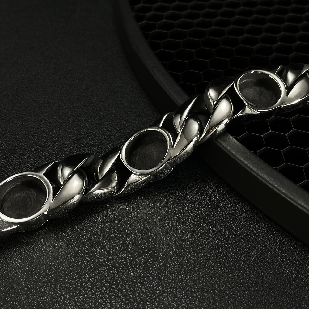 Titanium Steel Vintage Jewelry Bracelet 6