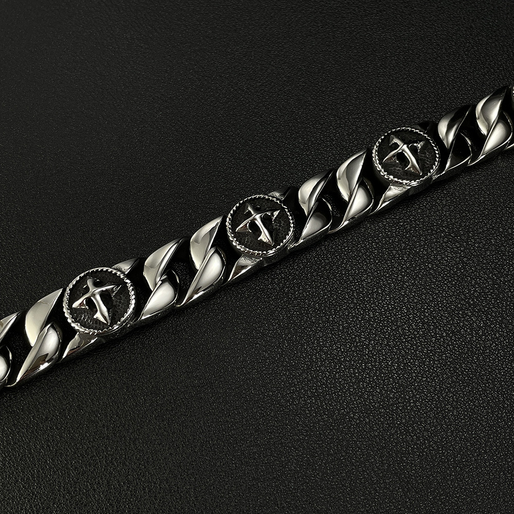 Titanium Steel Vintage Jewelry Bracelet 3