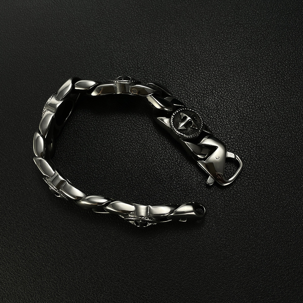 Titanium Steel Vintage Jewelry Bracelet 2