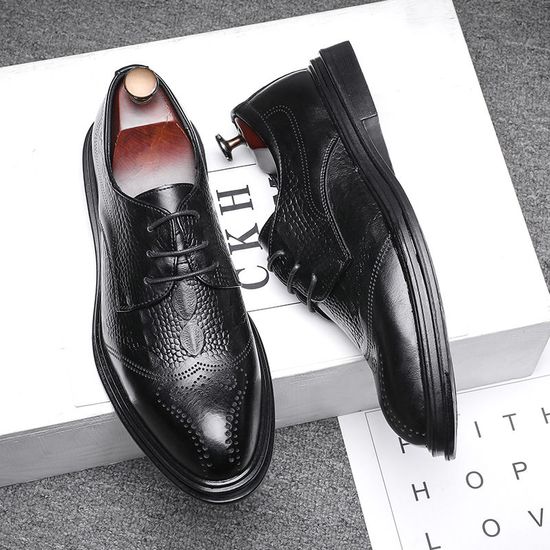 Men's Business Leather Shoes Image 2
