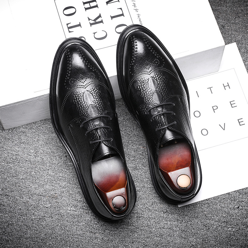 Men's Business Leather Shoes Image 3