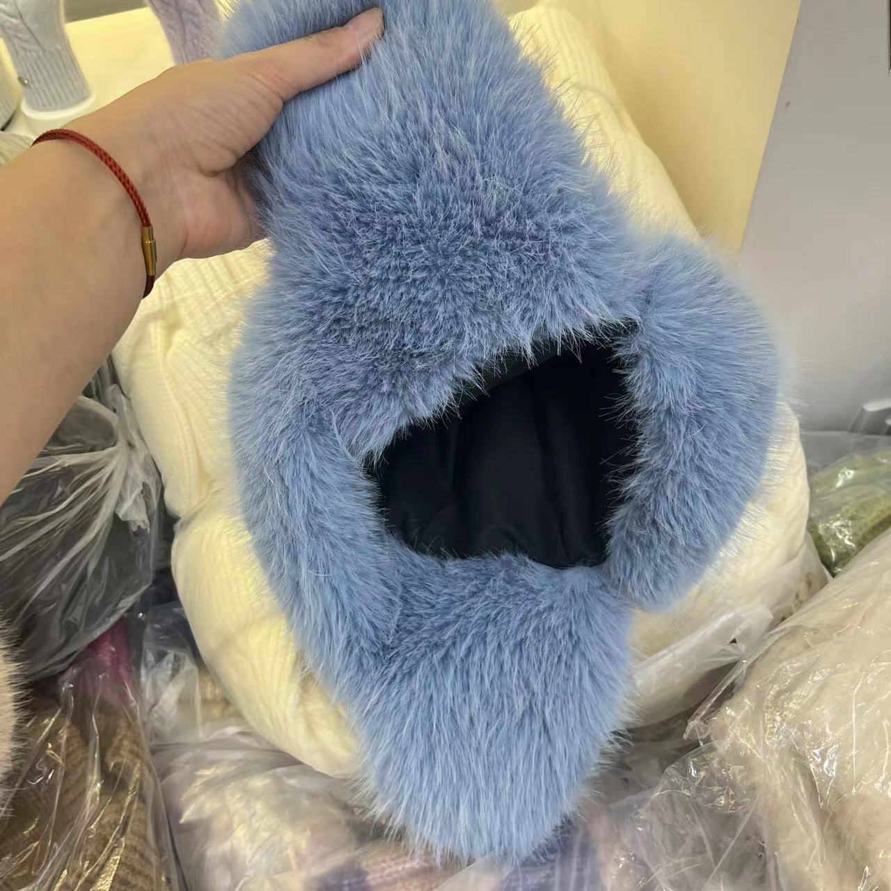 Earmuffs Hat Close Up