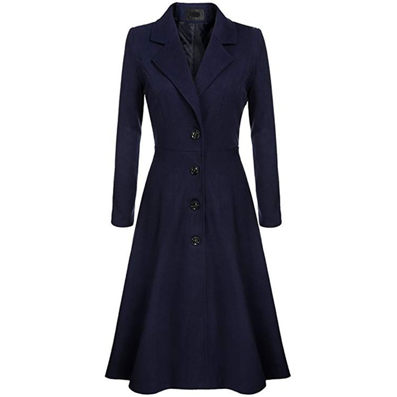 Elegant Woolen Coat Style 6