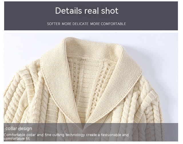 Men's Sweater Cardigan