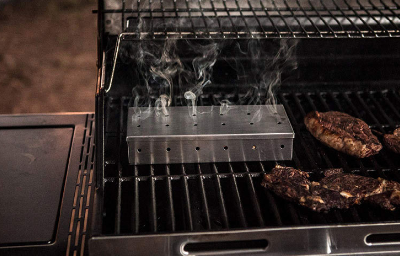 Close Up of Smoked Box
