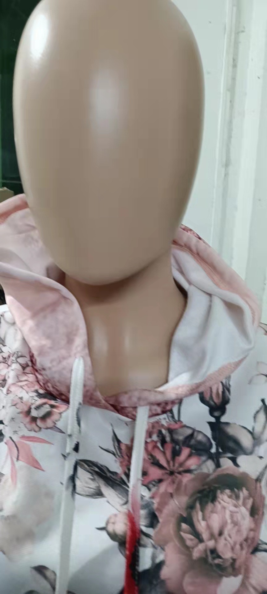 Hooded Printed Fleece Sweatshirt Image 4