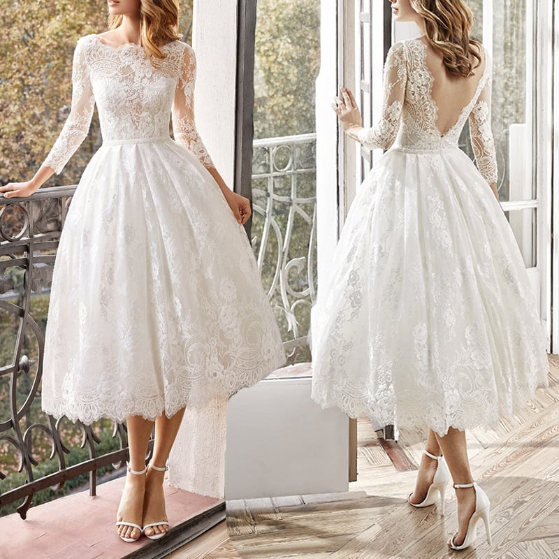 Wedding Dress Side View