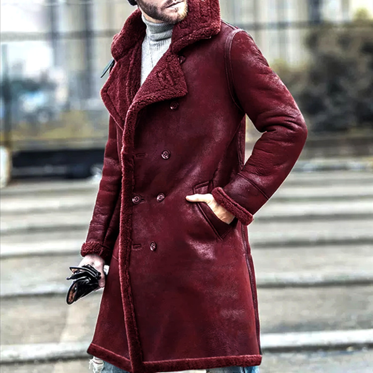 Men's Fur Coat Padded Jacket 6