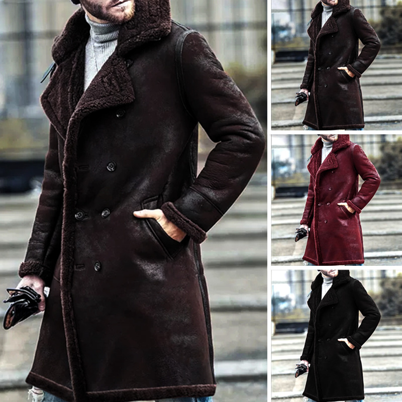 Men's Fur Coat Padded Jacket 3