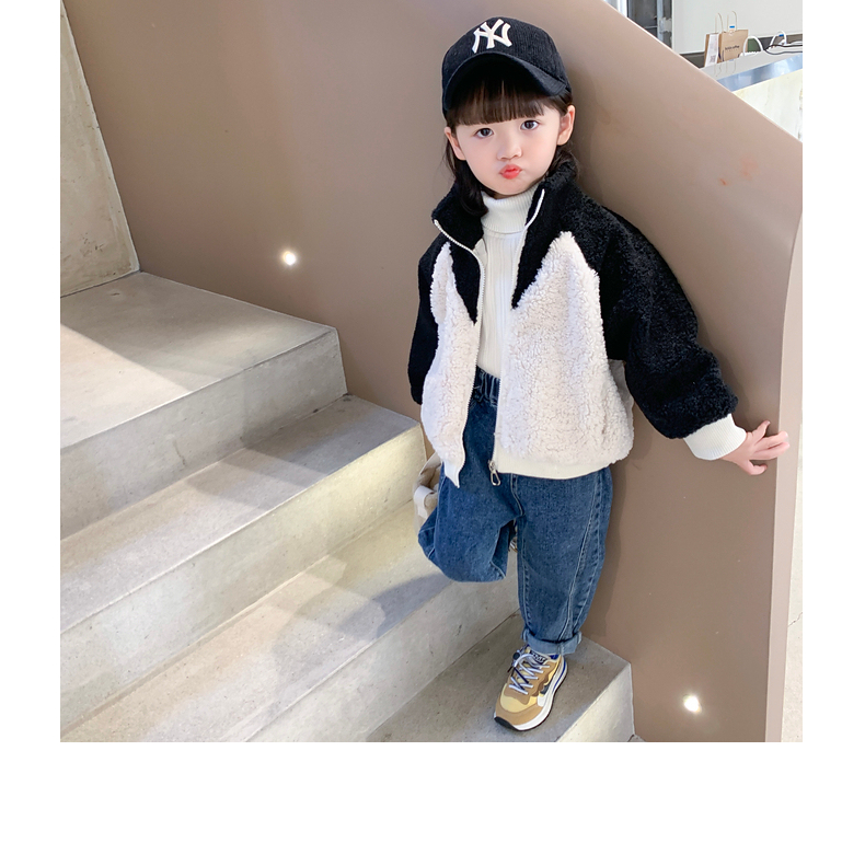 Girls' Thick Coat Style