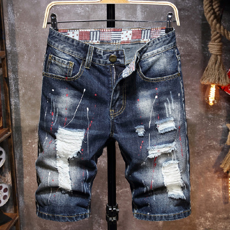 Men's Loose Five-point Pants Image 3
