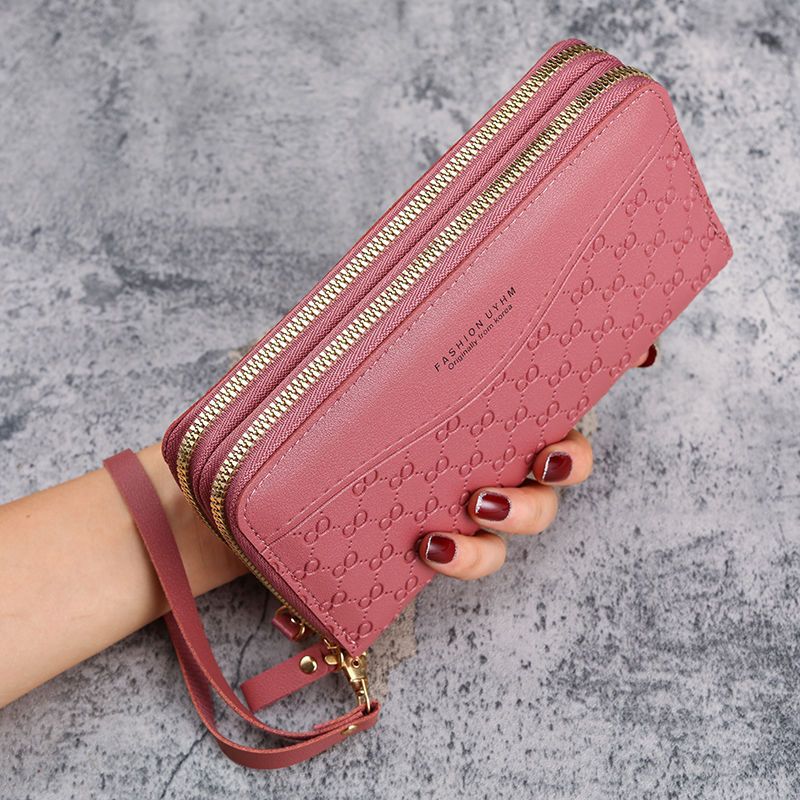Women's Double Layer Zipper Coin Purse Image 4