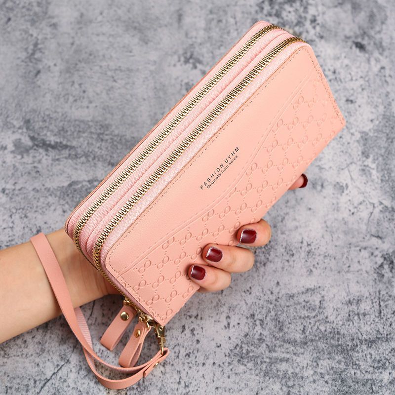 Women's Double Layer Zipper Coin Purse Image 1