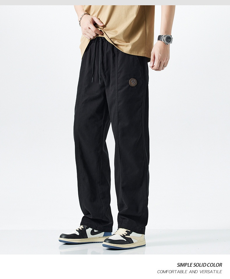 Pure Cotton Casual Pants Image 2