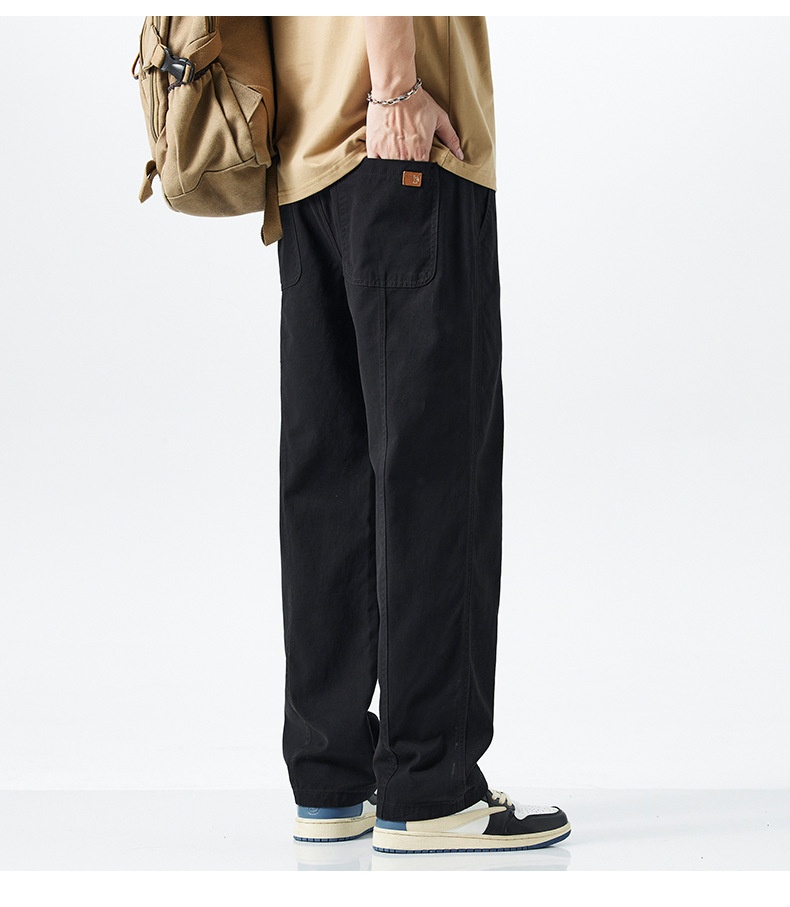Pure Cotton Casual Pants Image 15
