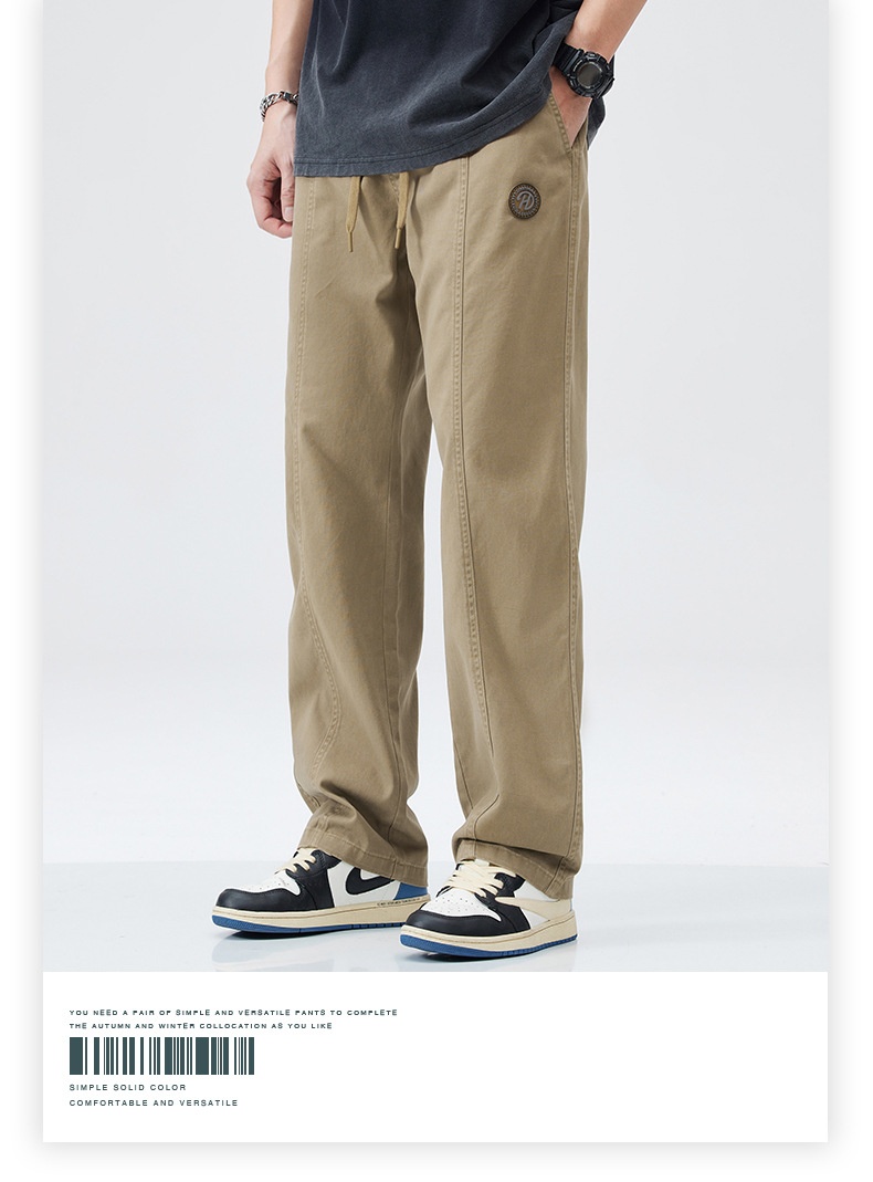 Pure Cotton Casual Pants Image 11