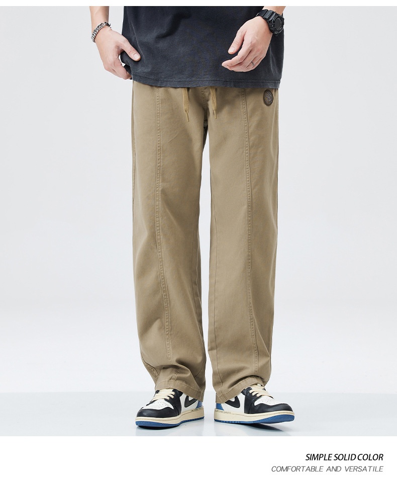 Pure Cotton Casual Pants Image 9