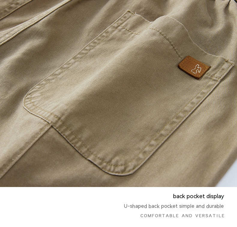 Pure Cotton Casual Pants Image 12