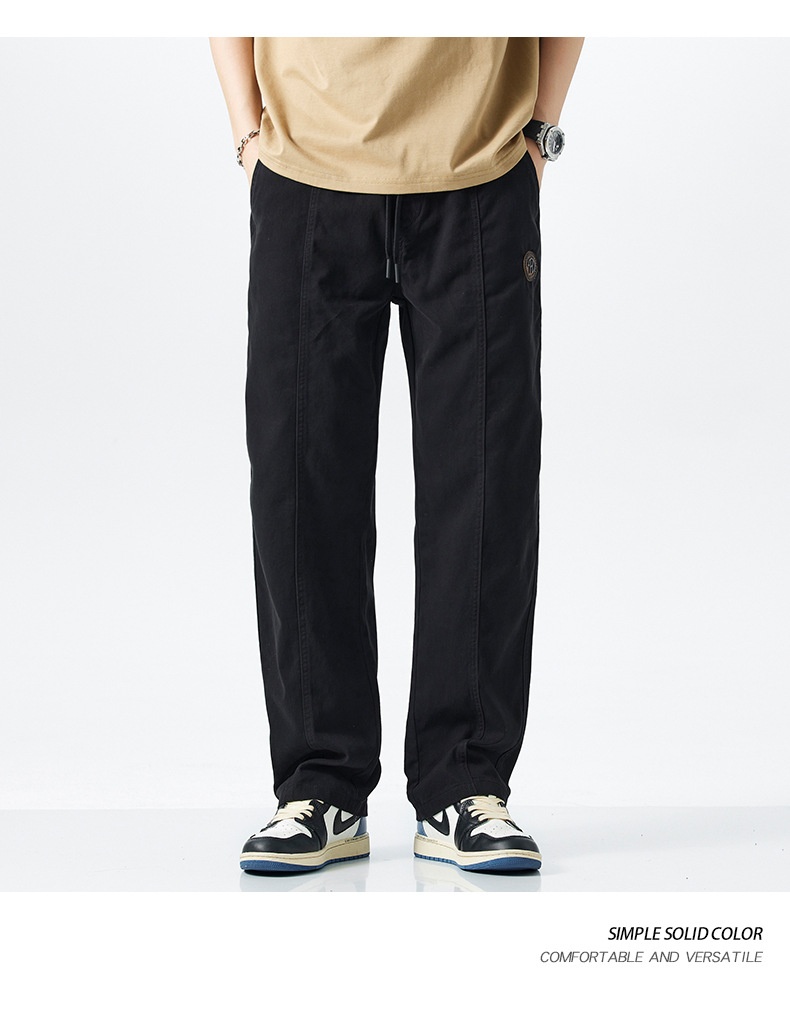 Pure Cotton Casual Pants Image 18