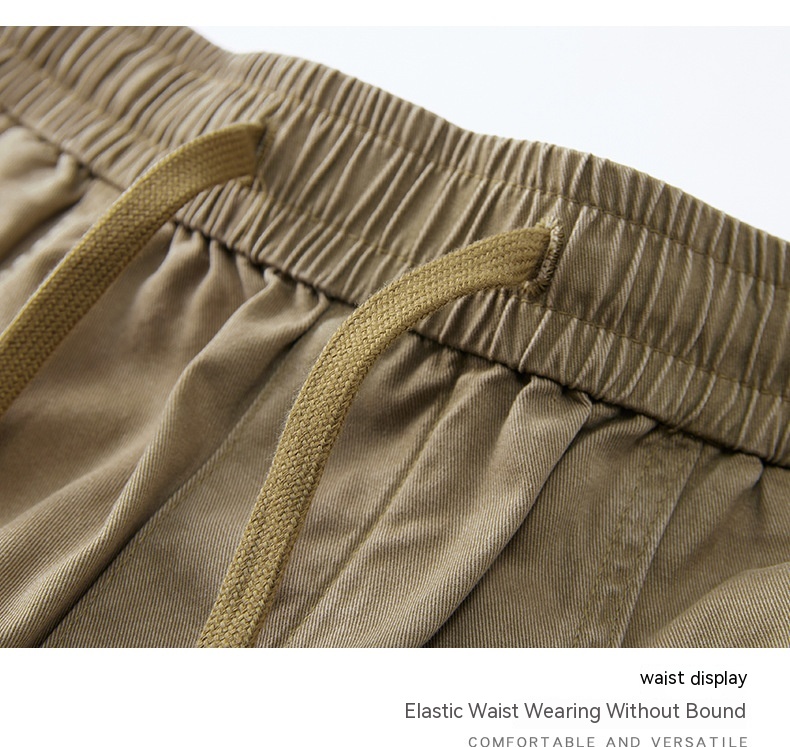 Pure Cotton Casual Pants Image 6