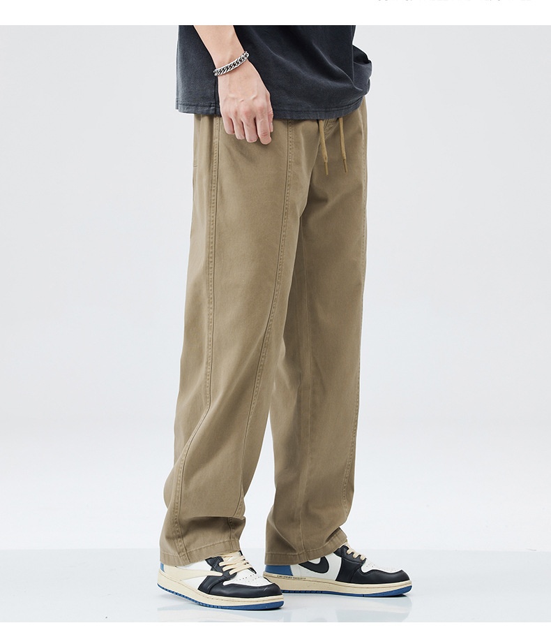 Pure Cotton Casual Pants Image 13