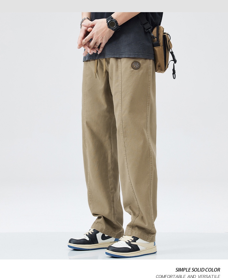 Pure Cotton Casual Pants Image 16