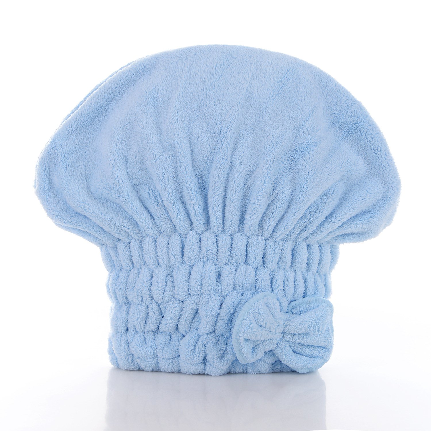 Coral Fleece Hair Drying Hat Coffee