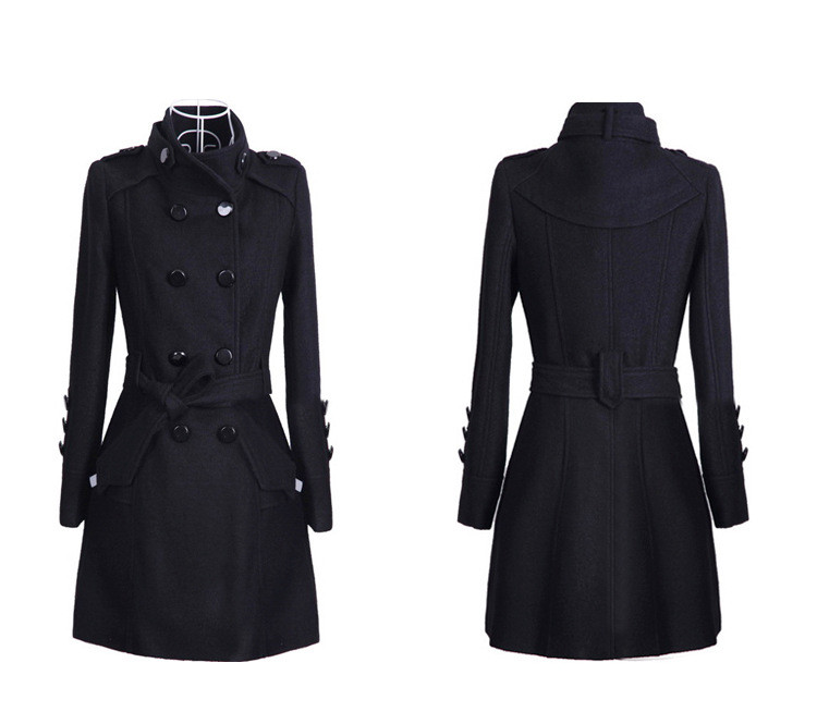 Cotton Lined Woolen Coat
