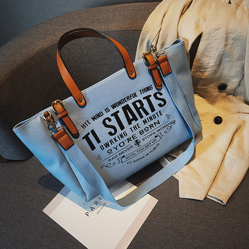 Large Capacity Canvas Tote 2
