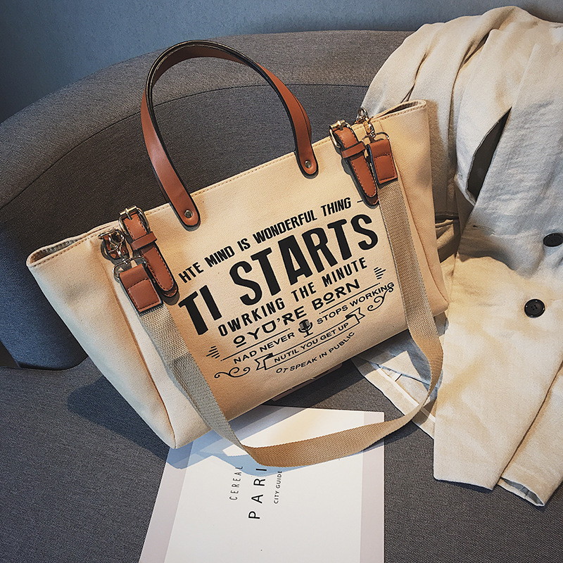Large Capacity Canvas Tote 5
