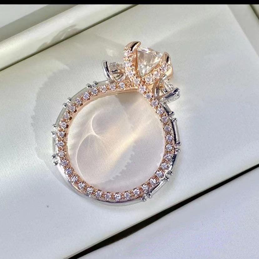 Moissanite Ring Image 3