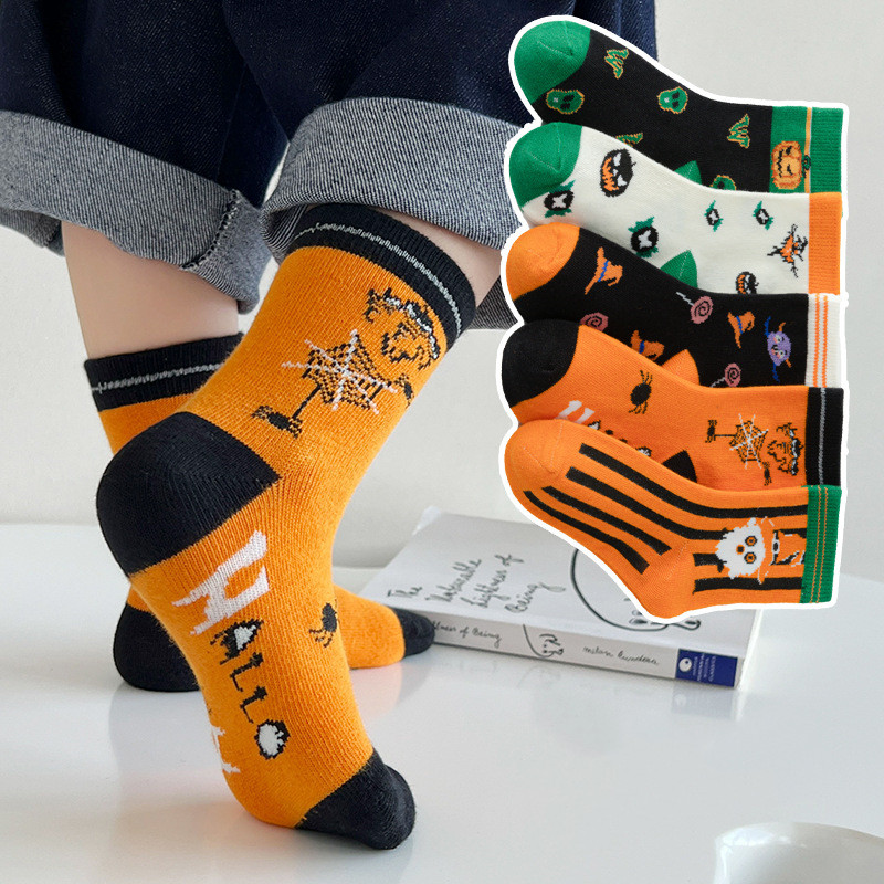 Halloween Tube Socks 4