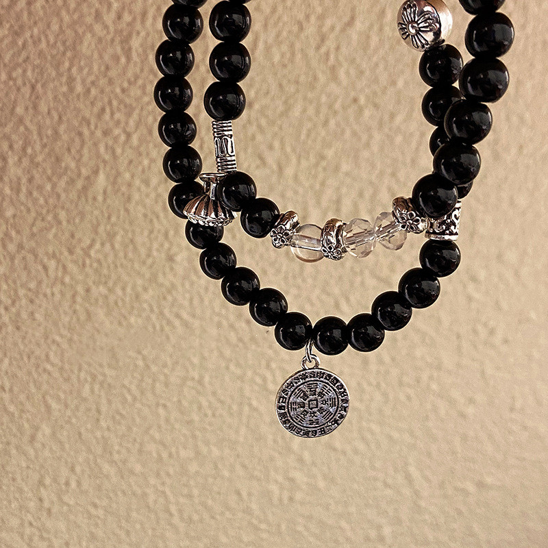 Imagen 5 de Pulsera Gemela de Doble Capa con Cuentas