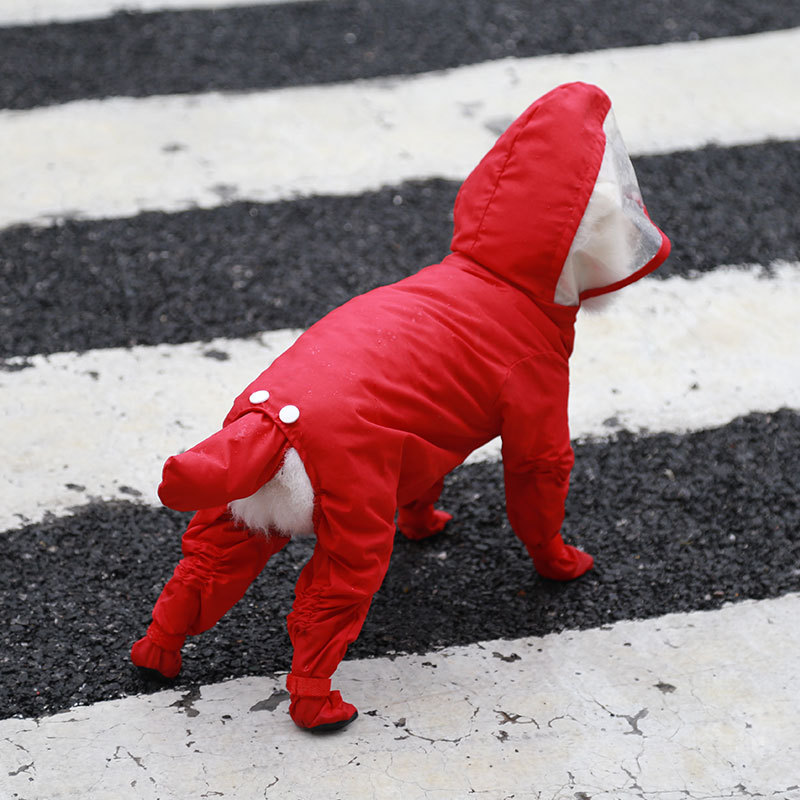 Pet Raincoat with Shoes