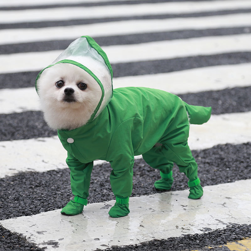 Colorful Pet Raincoat
