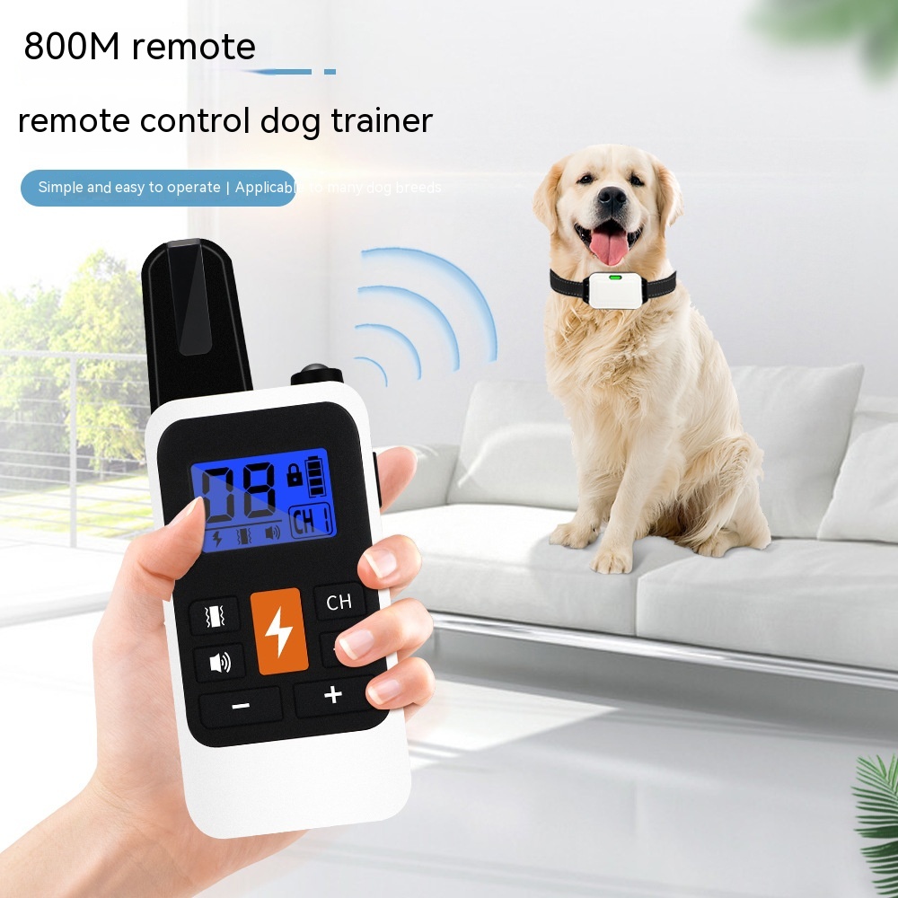 Smart Behavioral Training Collar with LED & Remote – Vet Approved