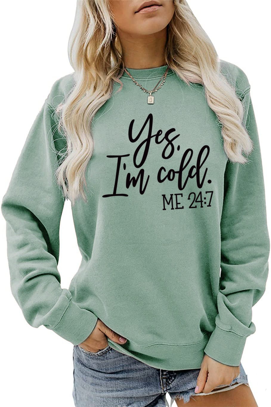 Comfortable fit of the sweatshirt