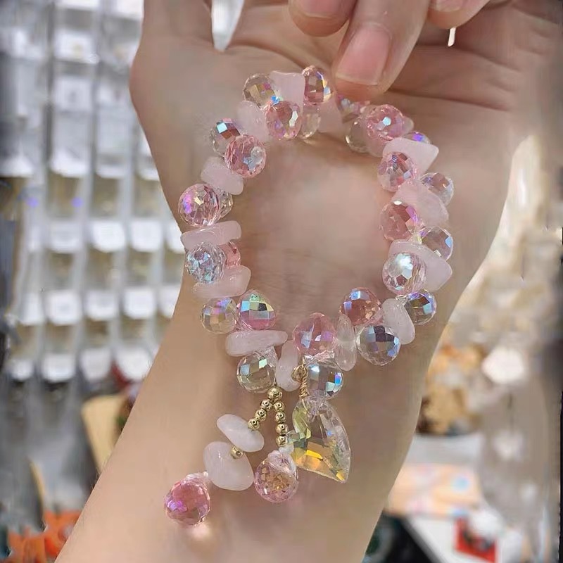 Love Crystal Purple Bracelet