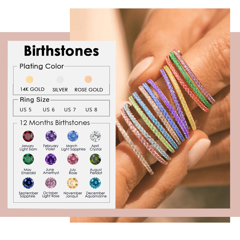 Colorful Rhinestone-encrusted Ring 4