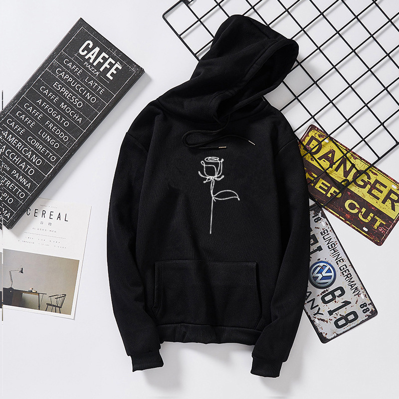 Hoodie on model