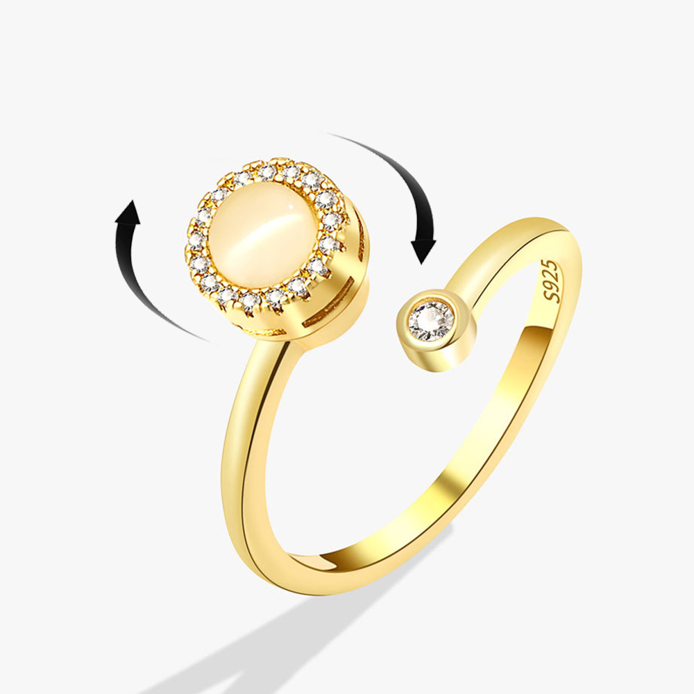 Opal Spinning Ring - Image 2