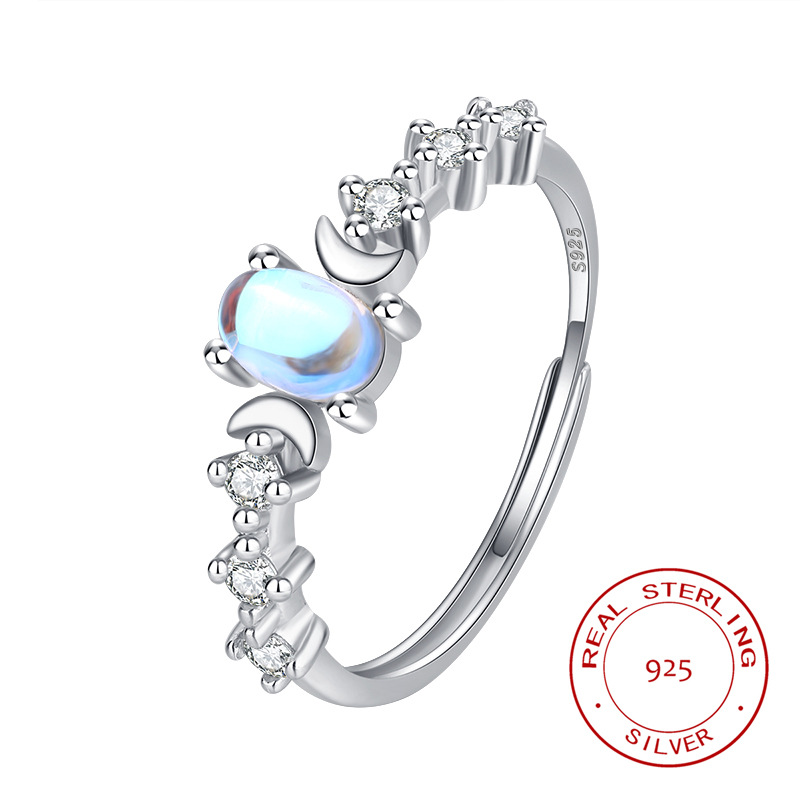 Elegant Moonstone Ring