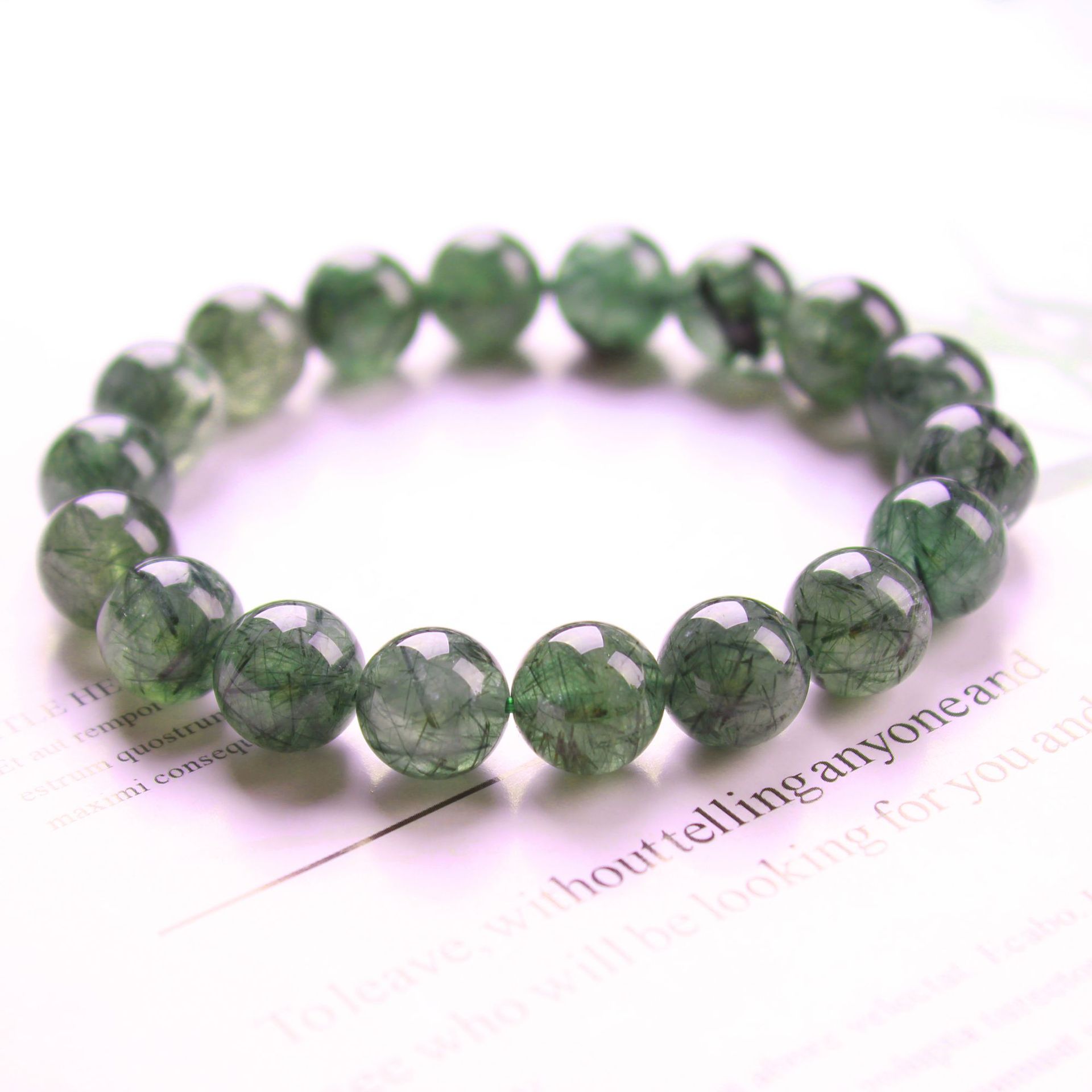Natural Crystal Ball Bracelet Image 5