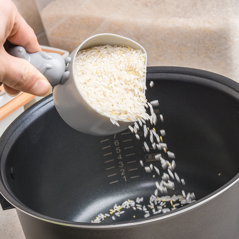 Measuring Rice Cup Grey Color