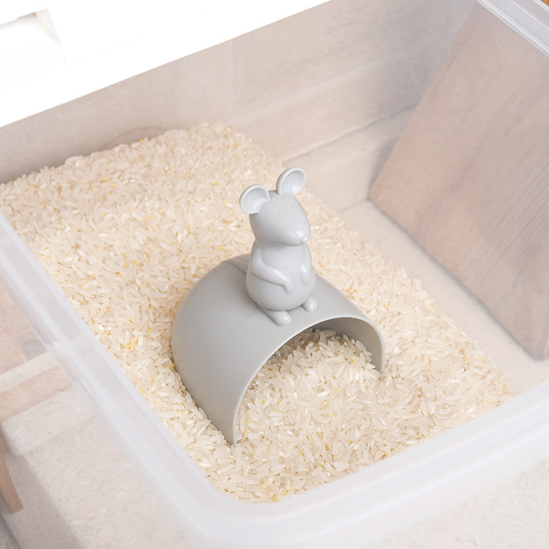 Measuring Rice Cup with Ingredients