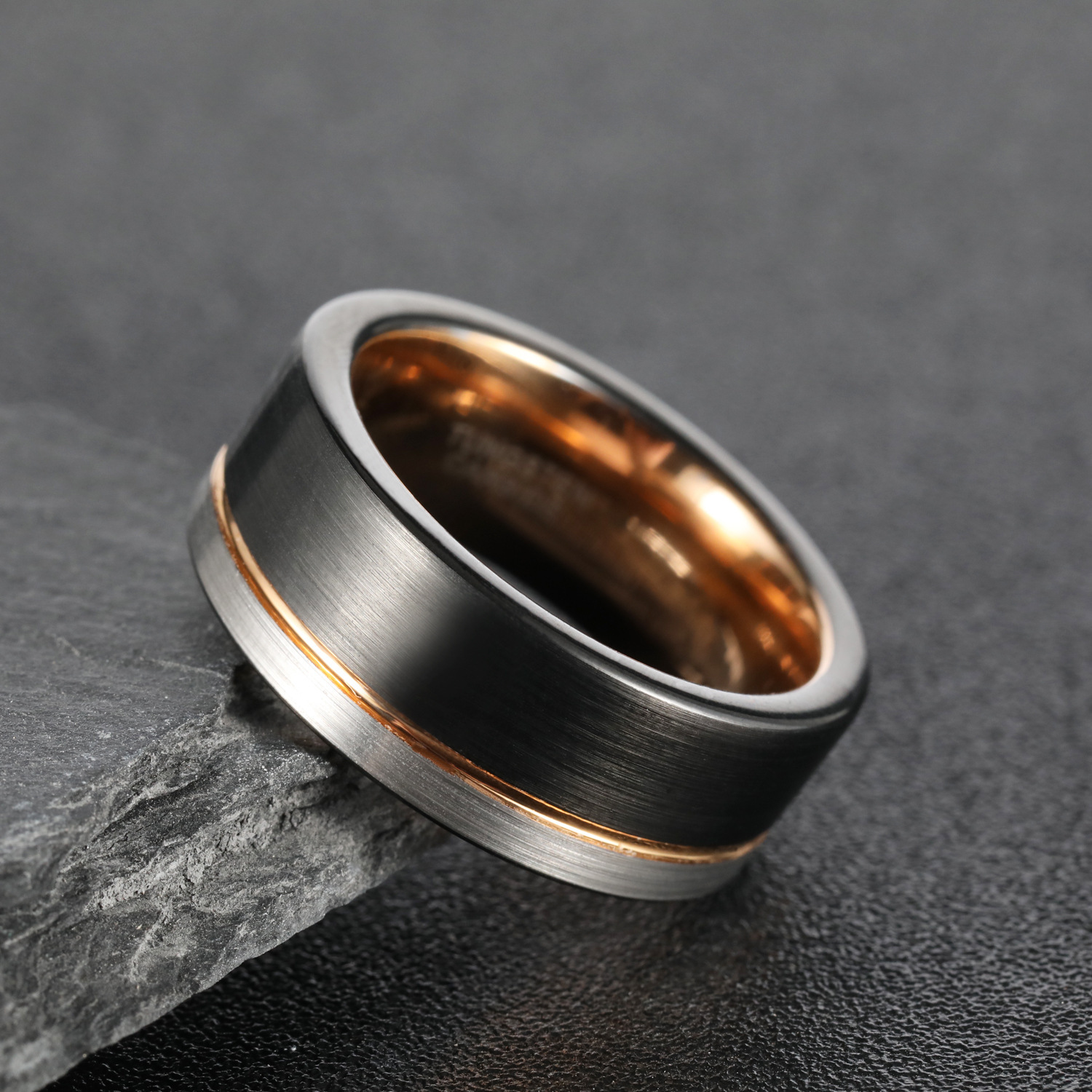 Men's Tungsten Ring Image 5
