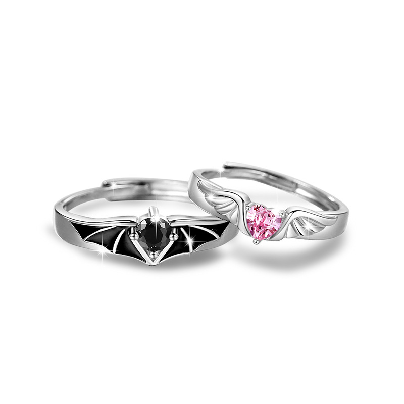 Sterling Silver Couple Ring 3