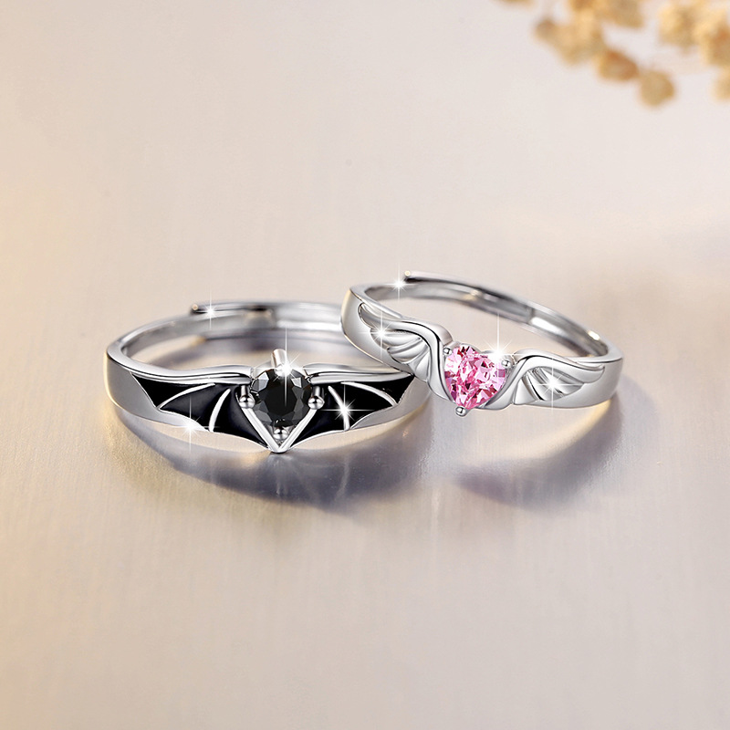 Sterling Silver Couple Ring 2